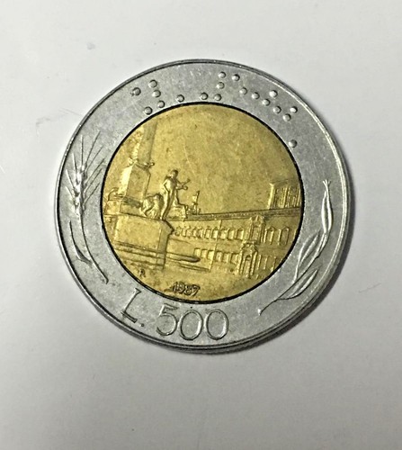 Italia repubblica 500 lire - italia,
