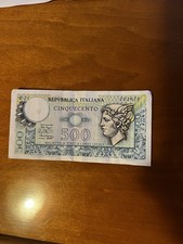 Rara 500 Lire Mercurio - Serie