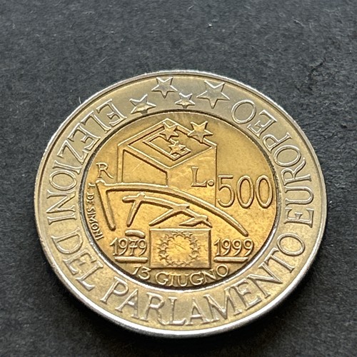 Rara moneta 500 lire - 500, italia