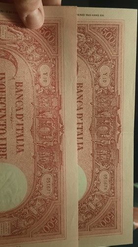 500 lire rare - del, 03