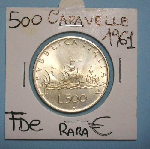 500 lire caravelle - lire, 1958-
