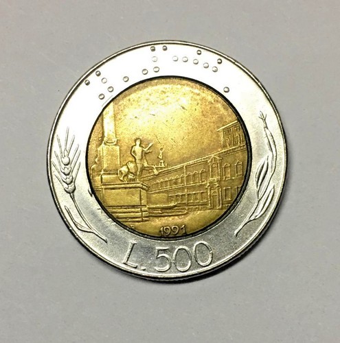 Italia repubblica 500 lire - 500,