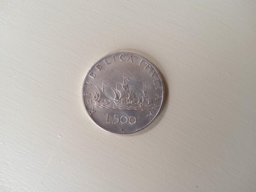 500 lire argento - argento, caravelle
