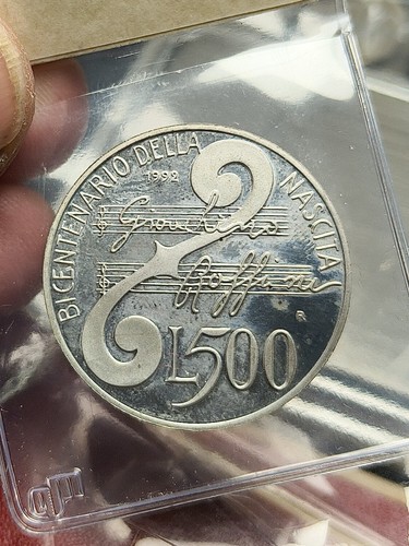 Rara italia 500 lire 1992 - rara,