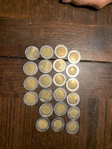Monete 500 lire - 20,