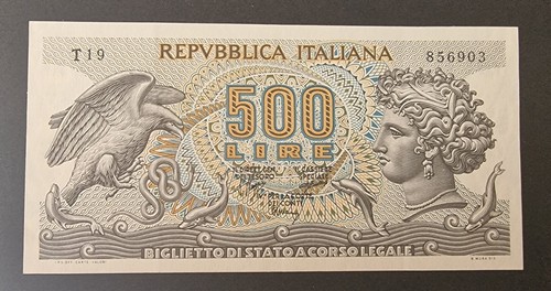 Rara cinquecento 500 - 500, lire