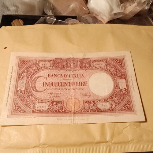 500 lire barbetti grande - barbetti, "grande