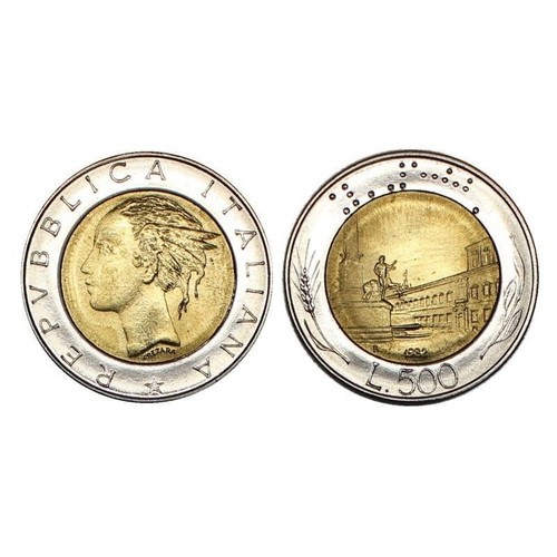 Italia repubblica 500 lire - 500,