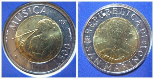 Repubblica san marino - repubblica, 500