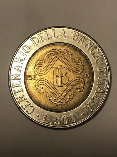 Moneta rara 500 lire - rara,