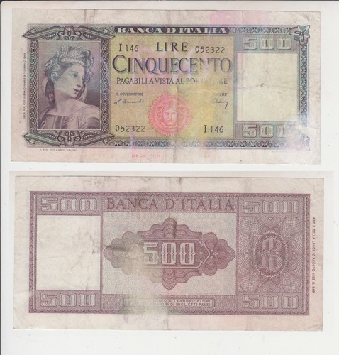 Repubblica 500 lire italia - repubblica:,