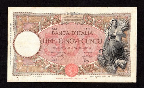 Cinquecento 500 lire - 500,