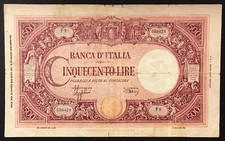 500 LIRE grande C fascio 31 03