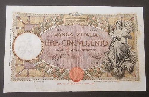 Rara cinquecento 500 - rara, lire