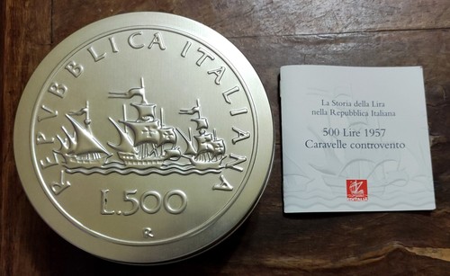 500 lire box latta - lire,