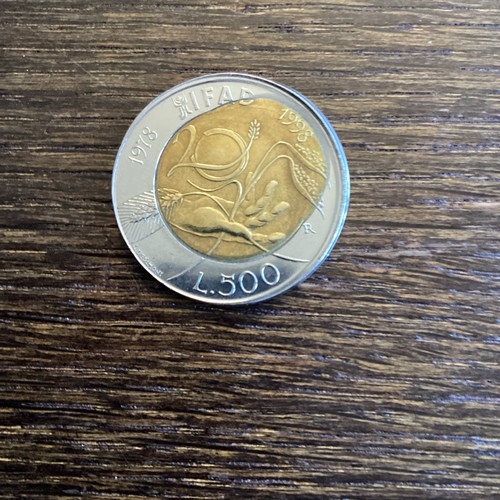 Super raro 500 lire 1998 - super,